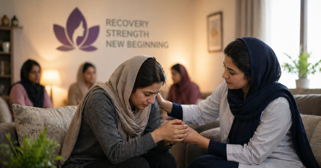 Female drug rehabilitation center in Lahore providing safe and private addiction treatment for women