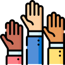 raise hand